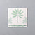 Green Palm Border Porcelain Tile